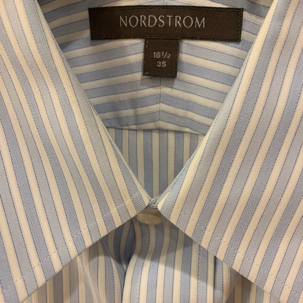 Men’s Button Down. Size 16.5, 35.